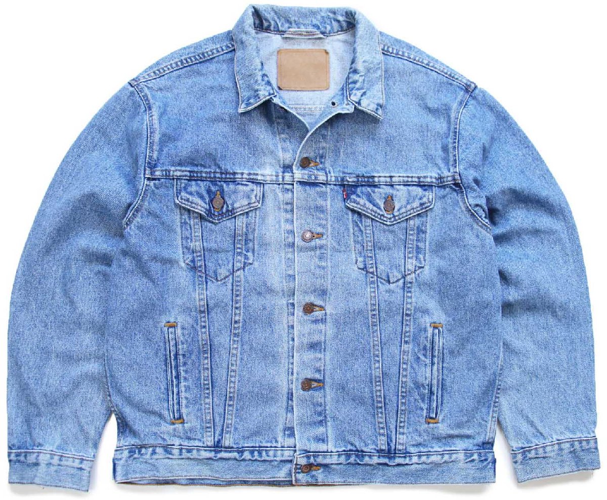 \u003cBR\u003e90s USA製 Levi\u0027sリーヴァイズジーンズ ジーンズ上衣 4隠し【中古】