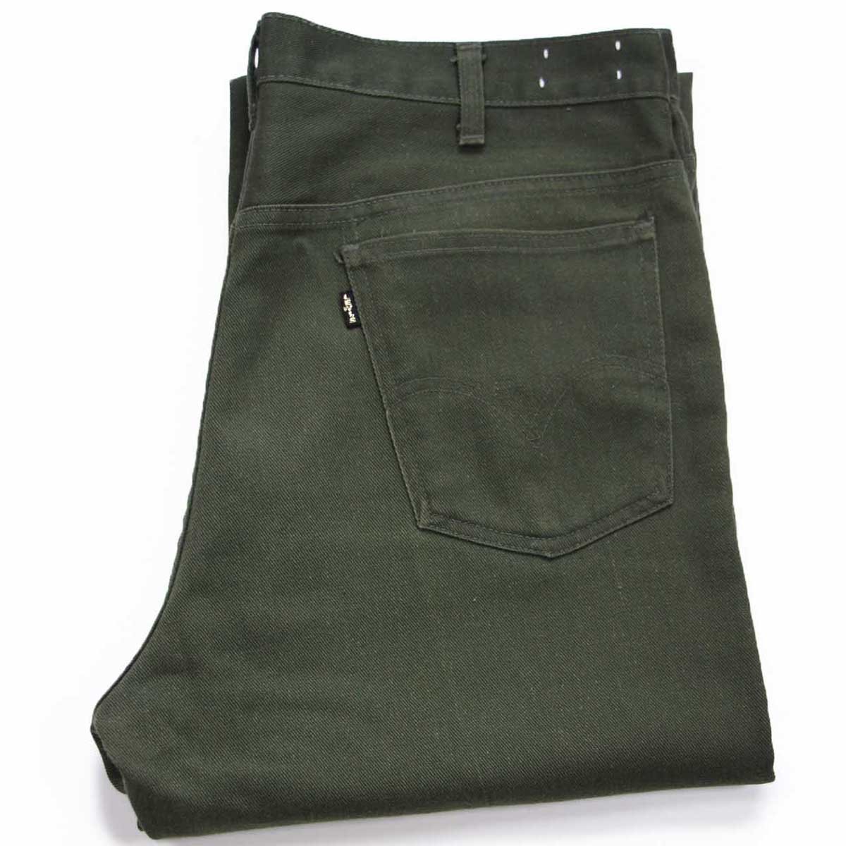 70s USA製 LEVI'Sリーバイス 517 BIGE STA-PRESTスタプレ パンツ グリーン W37★ブーツカット【中古】｜Used Clothing Sixpacjoe