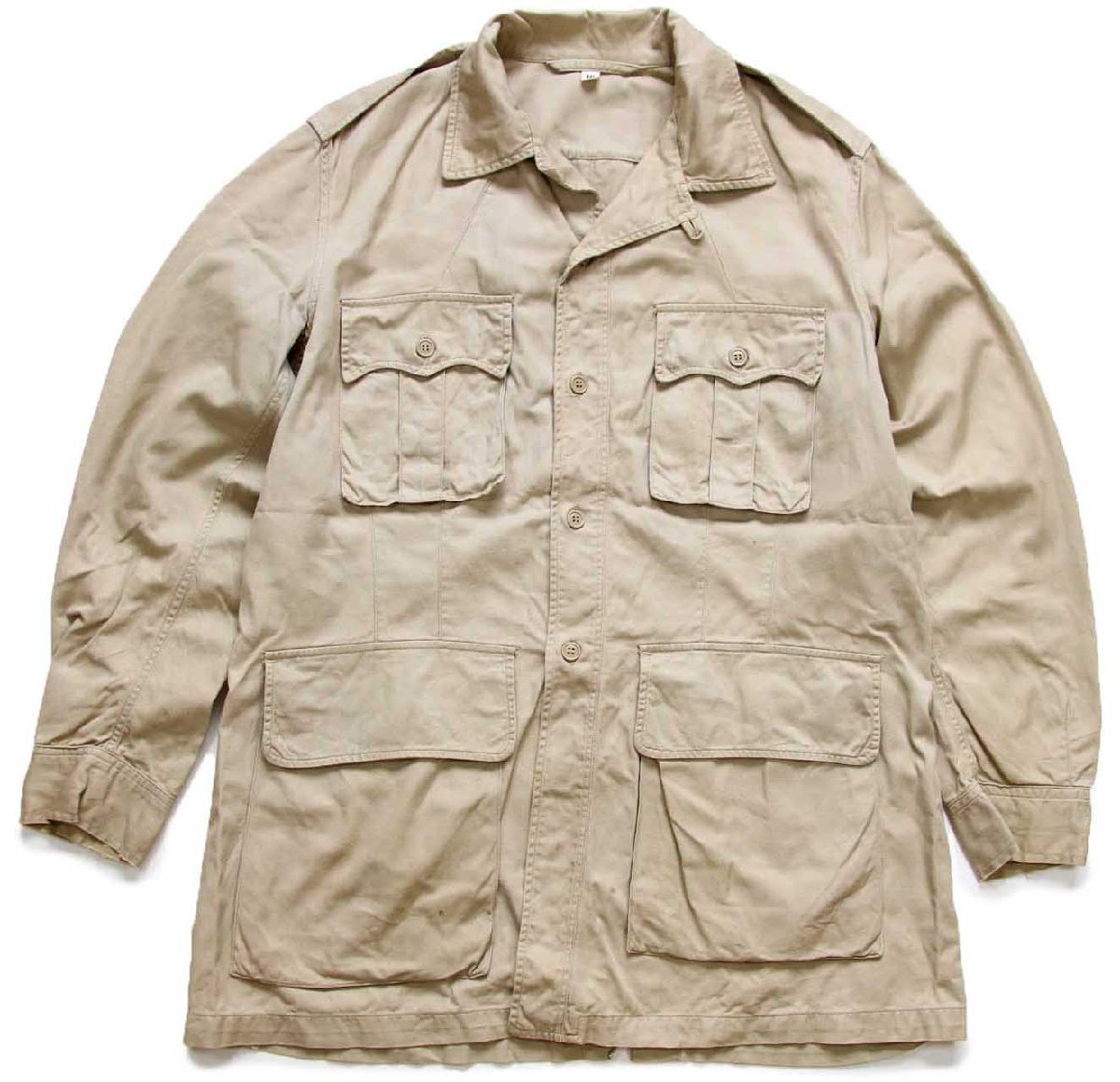\u003cBR\u003e50s 米軍 USAF 綿織物 トロピカル上衣 タン 44L【中古】