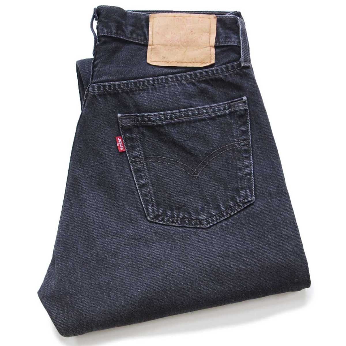 00s メキシコ製 Levi'sリーバイス 501 ブラック デニムパンツ W30 L30【中古】｜Used Clothing Sixpacjoe