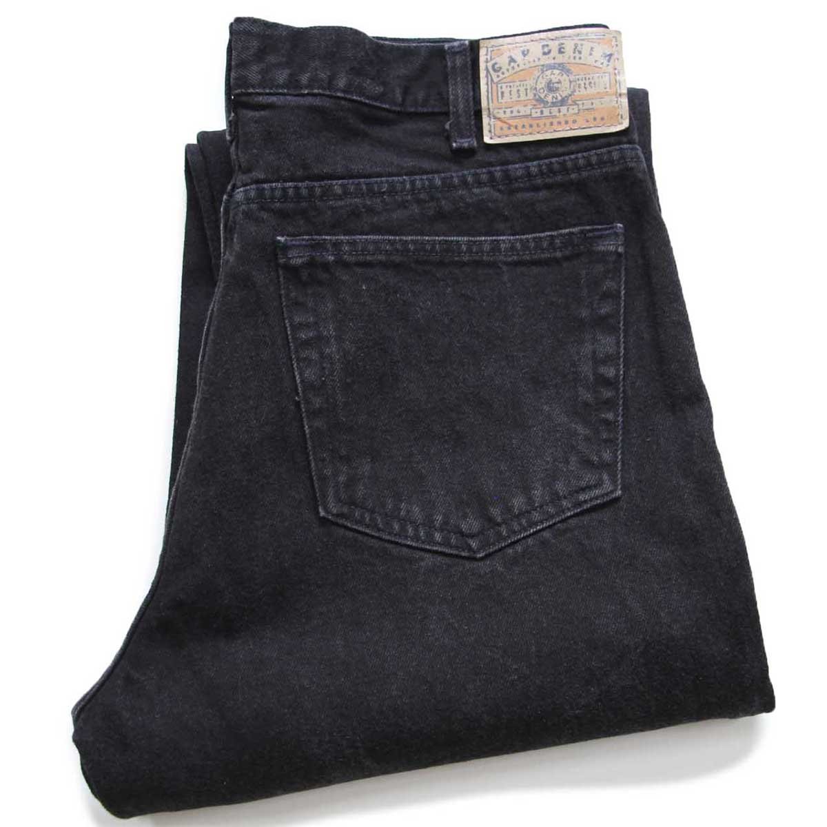 90s GAPギャップ EASY FIT ブラック デニムパンツ W34【中古】 6,935円