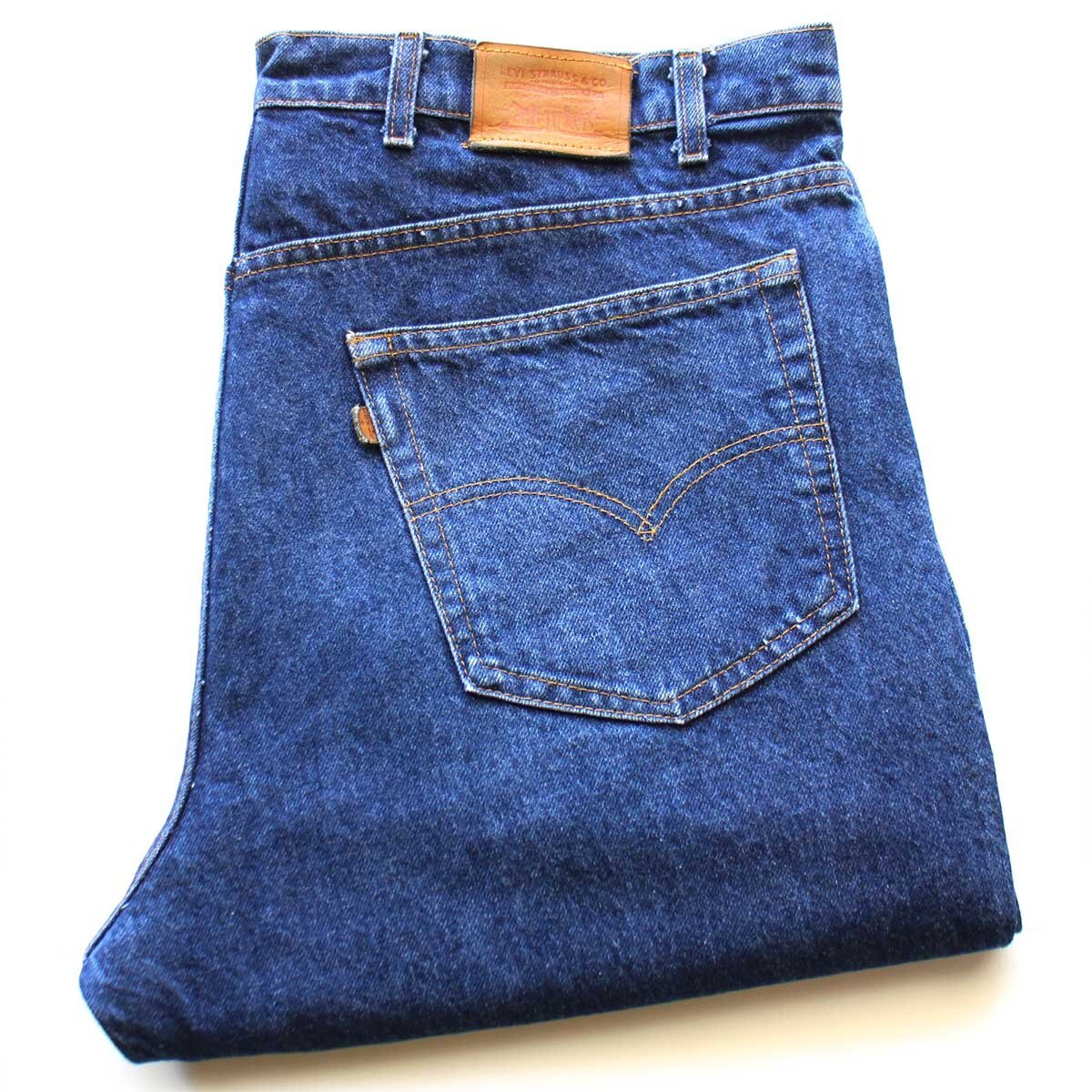 80s USA製 Levi'sリーバイス 840 デニムパンツ W44 L36★SDP4259 特大【中古】
