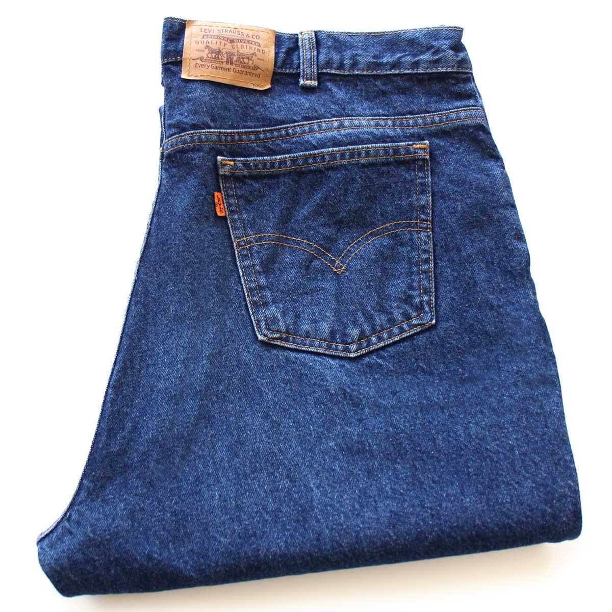 90s カナダ製 Levi\'sリーバイス 619 デニムパンツ W40 L32★SDP4314【中古】
