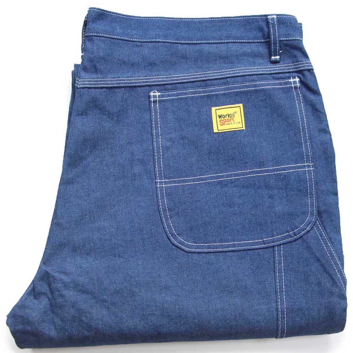 楽天市場】【VINTAGE】ヴィンテージダブルニー デニムペインターパンツ