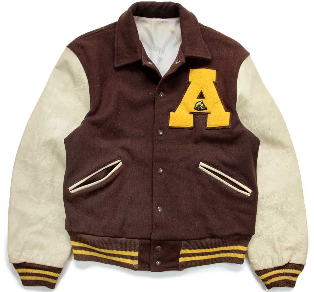 楽天市場】40〜50年代 RETZ ボタスタ パチポケ 袖革ウールボタン