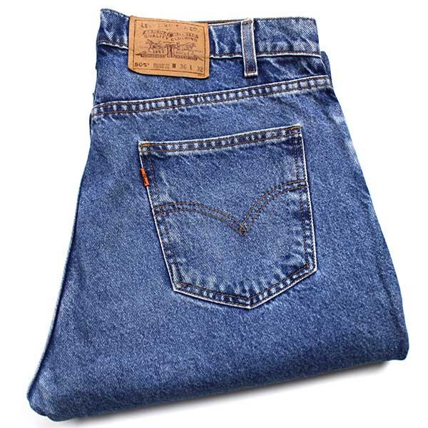 楽天市場】00s メキシコ製 Levi'sリーバイス 505 デニムパンツ w38 L30