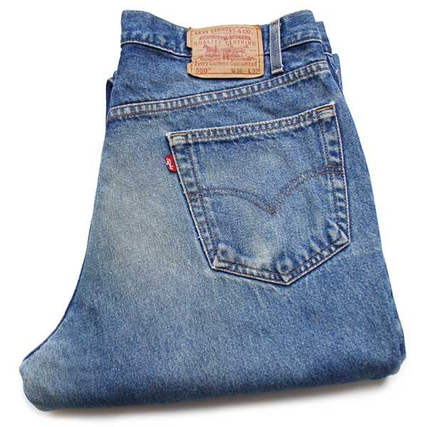 楽天市場】00s メキシコ製 Levi'sリーバイス 550 デニムパンツ w38 L29