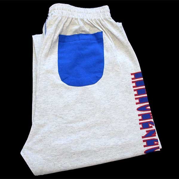デッドストック★90s ギリシャ製 Reebokリーボック PERFORMANCE カットソー パンツ オートミール XXL★特大【中古】