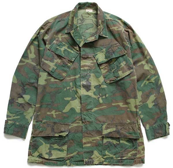 アメリカ軍　ジャングルファティーグジャケット 5th　S-R 60's US ARMY COTTON POPLIN JUNGLE FATIGUE JACKET 