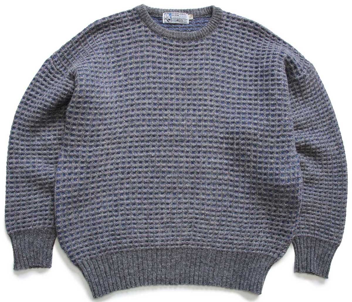 Kerry Traditions ロールネック ケーブル編み ウールニット セーター  