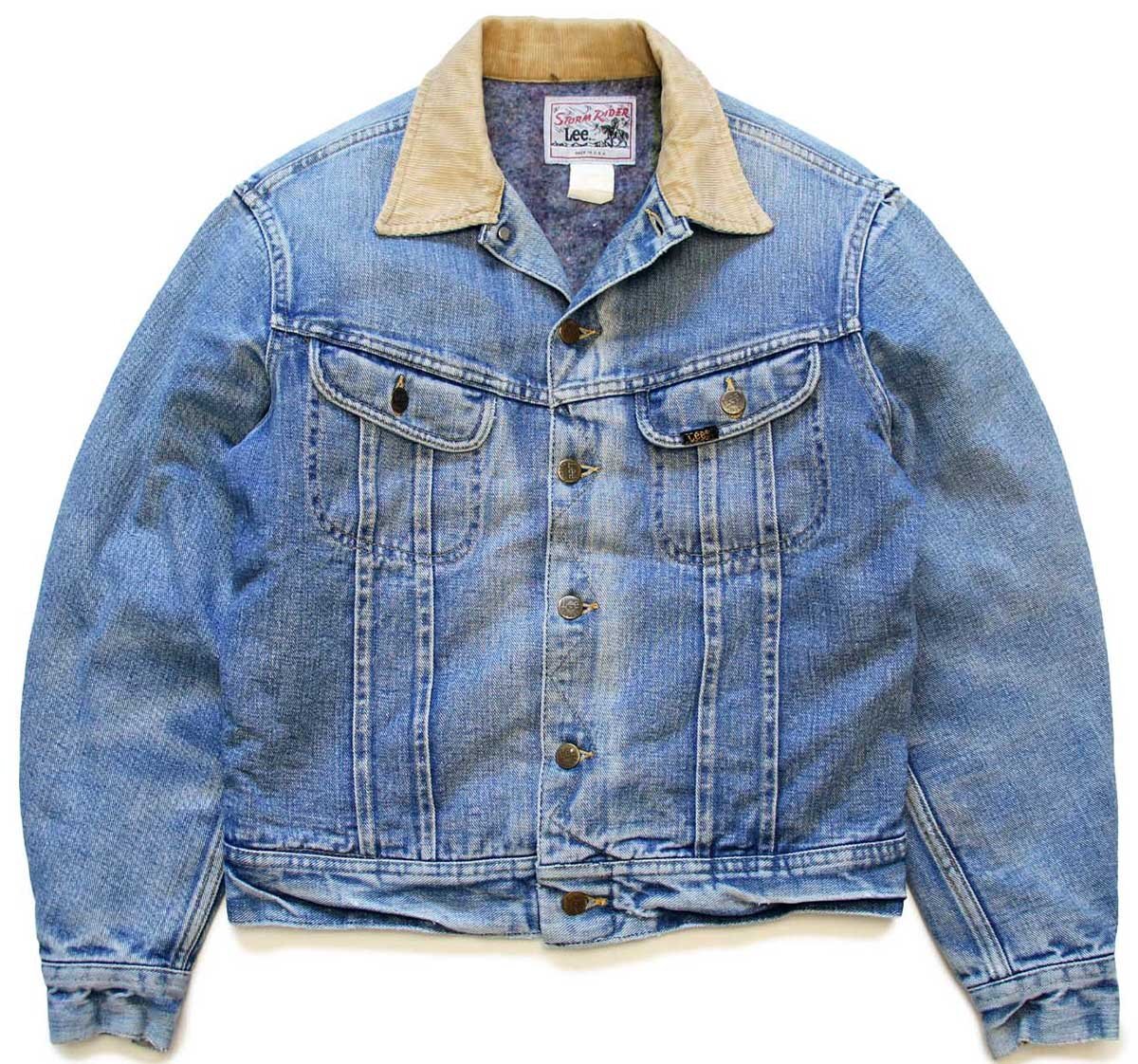 ブリーチ◎ 60s Lee 101LJ ストームライダー 38 ビンテージ 60's Lee 101LJ STORM RIDER Denim Jacket 38 / リー ストーム