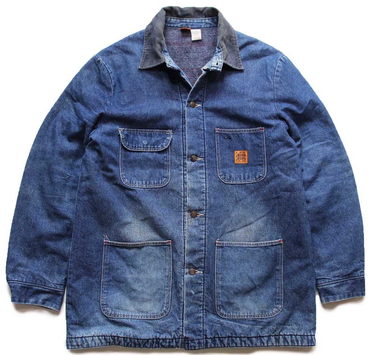 【ストア系】OLD カバーオール 裏ブランケット 70s Lee 81-LJ ヴィンテージ デニムカバーオール 裏地