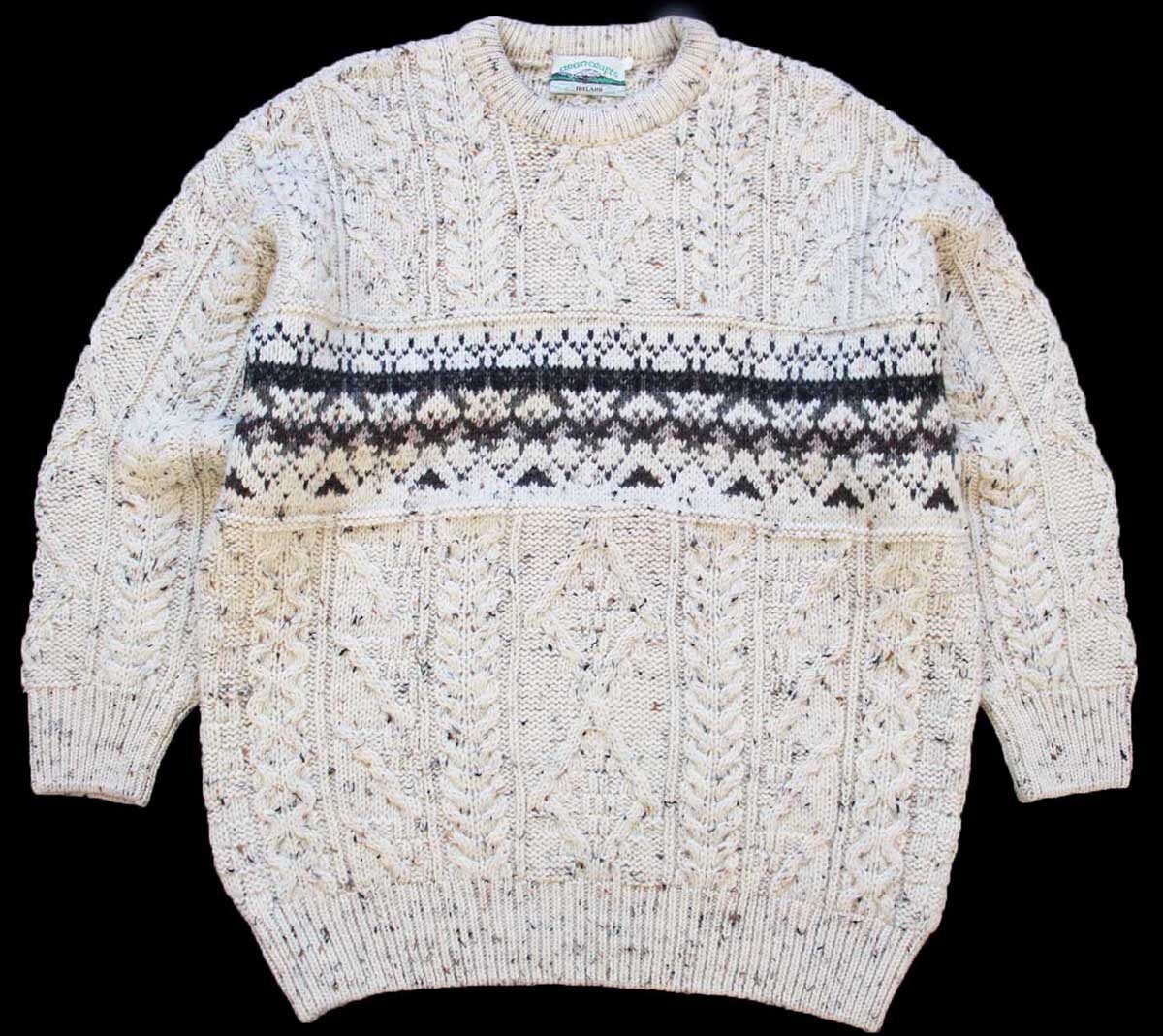 楽天市場】INIS MEAIN イニシュマン アイルランド製 Aran Crew Neck