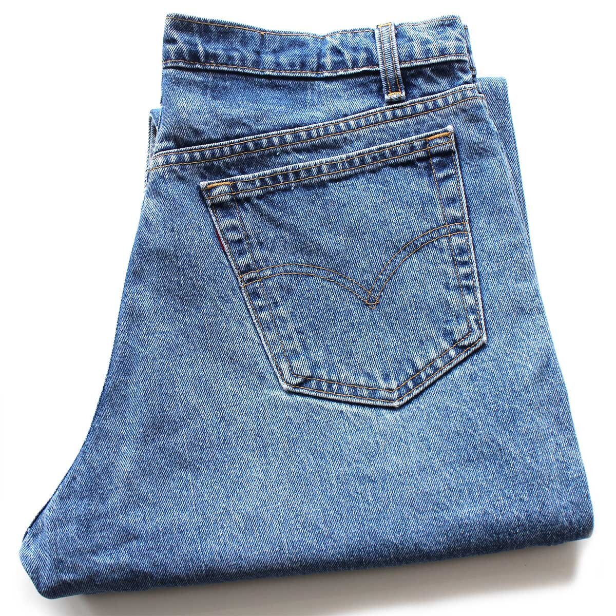 90s カナダ製 Levi\'sリーバイス 555 デニムパンツ w36★SDP1436【中古】