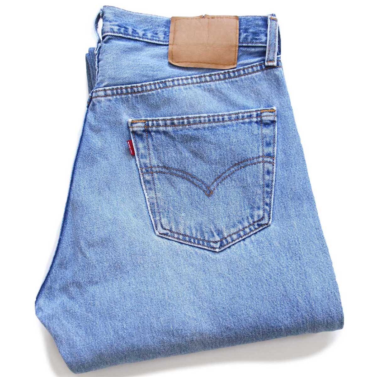 90s USA製 Levi'sリーバイス 501 デニムパンツ W34 L36★162【中古】