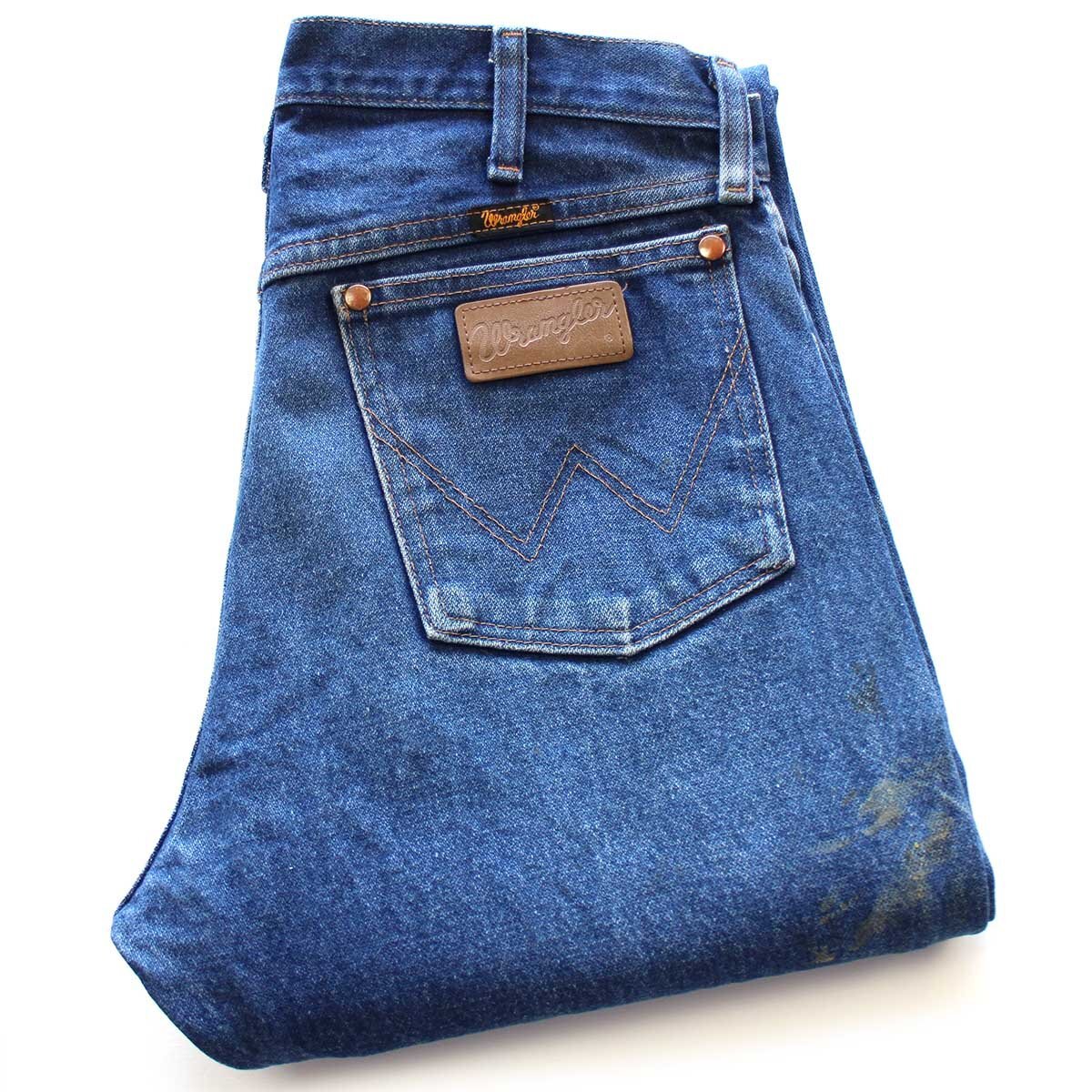 Wranglerラングラー 13MWZ ペンキ飛び デニムパンツ ヒゲ w31 L31★SDP4013【中古】