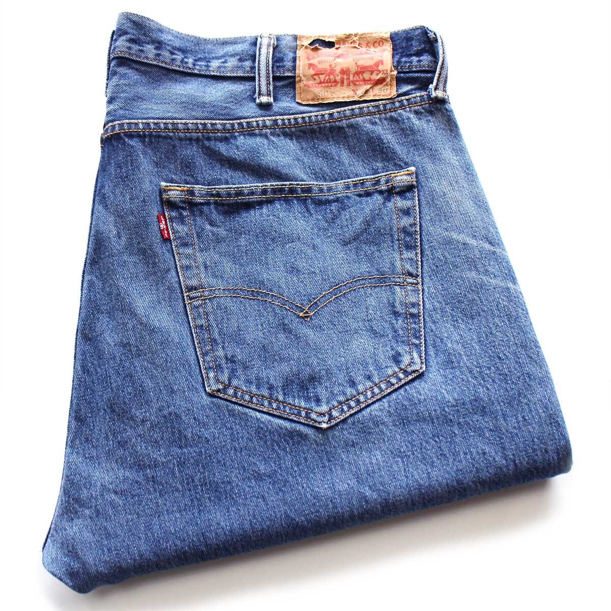 Levi's 501 ダメージ加工 デニム W32 L30 楽天市場】Levi'sリーバイス 501 ダメージ デニムパンツ ヒゲ w38 L32