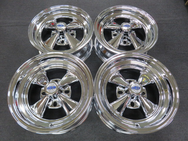 SLAM Wheels CRAGAR S/Sタイプ クローム 13X5.5 13X7.0 4H 108 110 114.3 合計4本set｜スラム
