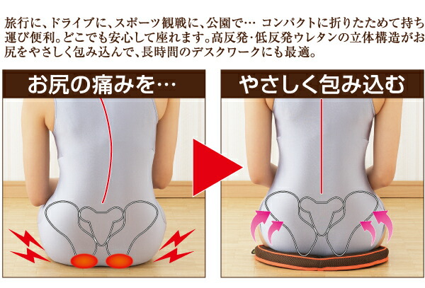 勝野式携帯便利Gクッション