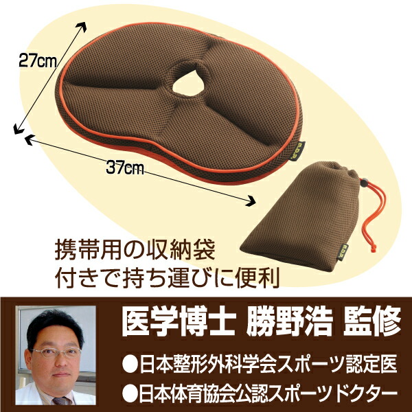 勝野式携帯便利Gクッション