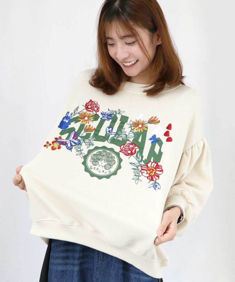楽天市場】SALE セール 20%OFF ScoLar スカラー ネコ 刺繍