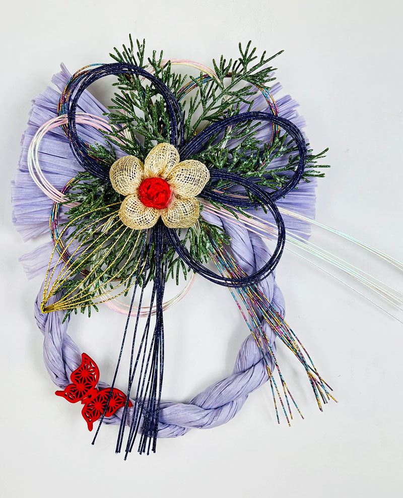 お正月リース♪No.1 お正月 リース S 通販 玄関リース 冬 玄関 飾り Sサイズ 玄関飾り 壁