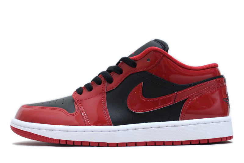 【送料無料】NIKE AIR JORDAN 1 LOW SE PATENT VARSITY RED HV4089-006 ナイキ エアジョーダン 1 ロー パテント バーシティレッド 【未使用品】【中古】