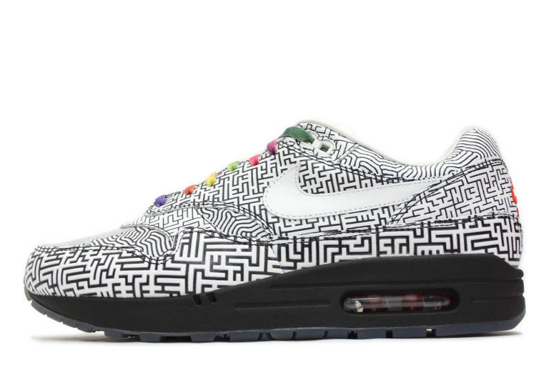 【貨物輸送無料】NIKE AIR MAX 1 OA YT TOKYO MAZE CI1505-001 ナイキ 大気圏マックス 1 オンエア トーキョーメイズ【未当てはめる品】【中古】