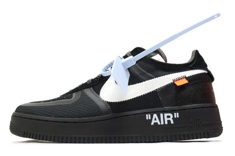 the 10 nike air force 1 low off white black