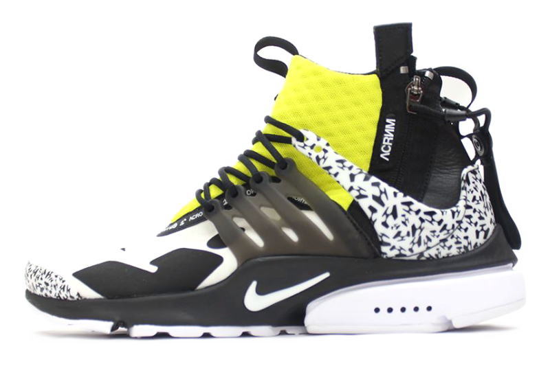 nike air presto yellow
