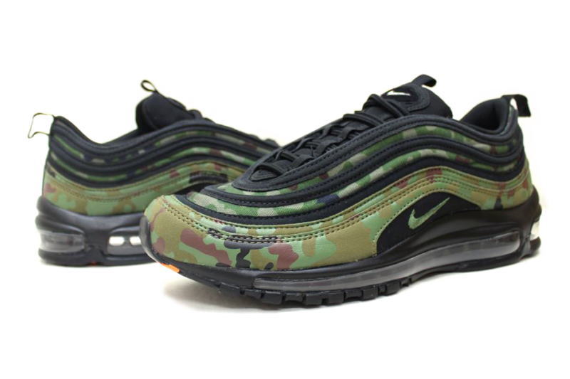 楽天市場 送料無料 Nike Air Max 97 Premium Qs Japan Camo Aj2614 203 ナイキ エアマックス 97 プレミアム ジャパンカモ 迷彩 Global Force グローバルフォース 未使用品 中古 Sole Addict