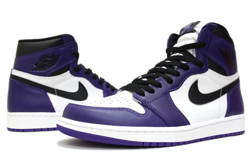 court purple jordan 1 2020