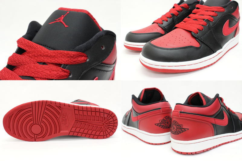 ãæ¥½å¤©å¸å ´ããéæç¡æãNIKE AIR JORDAN 1 PHAT LOW é»Ãèµ¤ 338145-061 ãã¤ã­ ã¸ã§ã¼ãã³ ãã¡ãã ã­ã¼ BREDãæªä½¿ç¨åããä¸­å¤ãï¼SOLE ADDICT