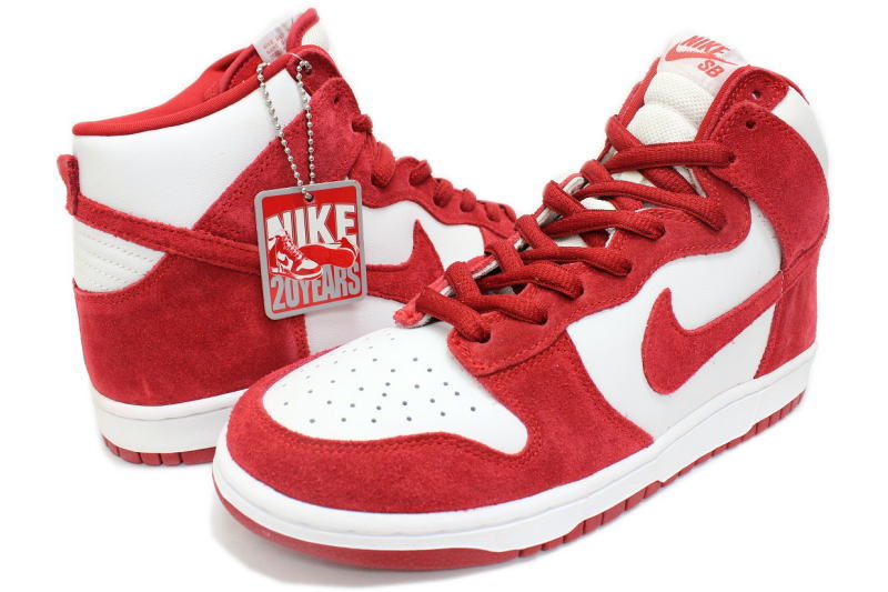 楽天市場 送料無料 Nike Dunk High Pro Sb True To Your School St John S 赤 白 061 ナイキ ダンク エスビー 周年 未使用品 中古 Sole Addict