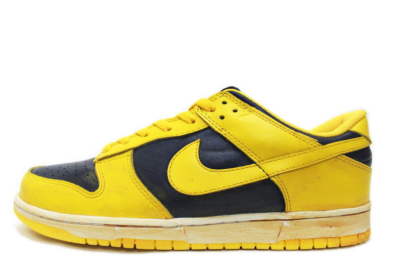 【楽天市場】【送料無料】NIKE DUNK LOW VNTG 黄×紺 446242-700 ナイキ 裏 ダンク ロー ヴィンテージ ビンテージ