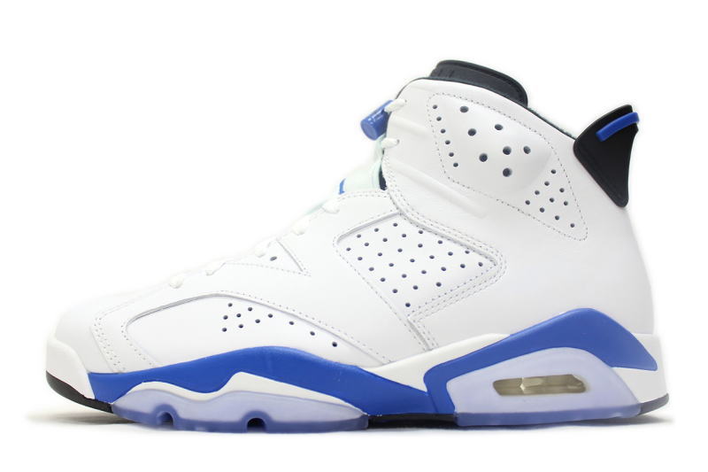 nike air jordan 6 blue