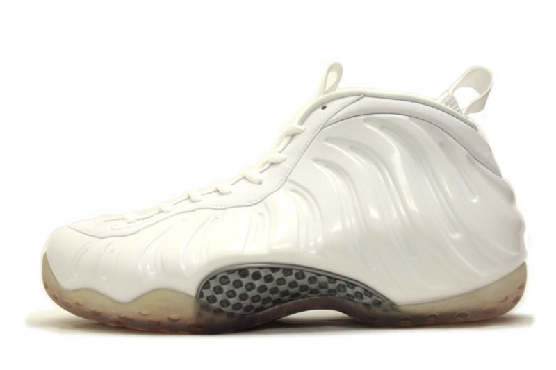 nike foamposite one white