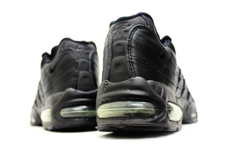 NIKE AIR MAX 95 black 609,048 001 Kie Ney AMAX 95 black leather NIKE AIR MAX 95 black 609,048 001 Kie Ney AMAX 95 black leather