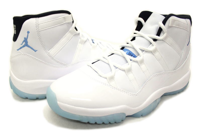 楽天市場 送料無料 Nike Air Jordan 11 Retro Legend Blue 117 ナイキ エアジョーダン 11 レトロ レジェンドブルー コロンビア Columbia 白 ノース 未使用品 中古 Sole Addict