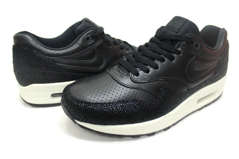 nike air max 1 black leather nike air max 1 black leather