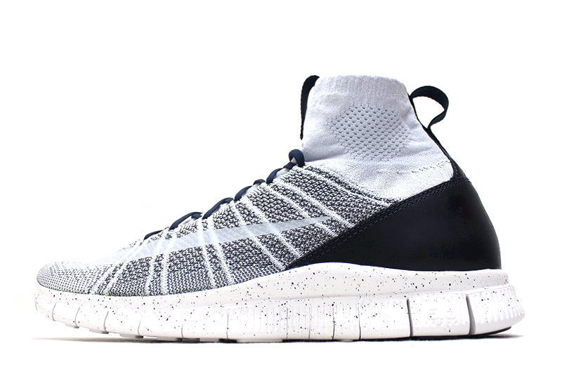 楽天市場 送料無料 Nike Free Flyknit Mercurial ネイビー グレー 001 ナイキ フリー フライニット マーキュリアル 紺 灰 未使用品 中古 Sole Addict