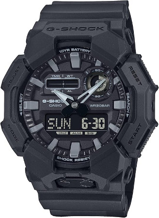 カシオ G-SHOCK 10年バッテリー Big caseシリーズ デジタルアナログコンビモデル GA-010-1A1JF 国内正規品【楽ギフ_包装】