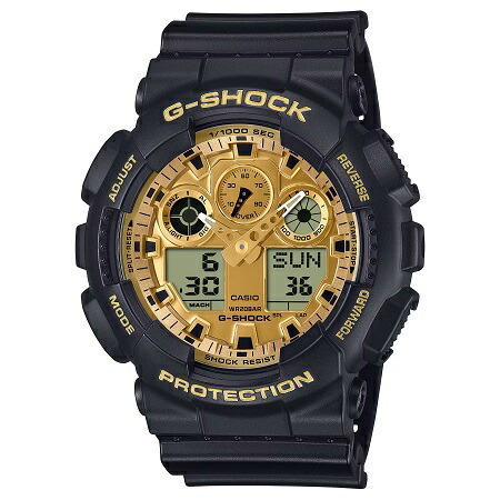 カシオ G-SHOCK Black and Gold シリーズ GA-100GGB-1A9JF  国内正規品【楽ギフ_包装】