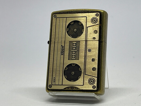 ZIPPO[ジッポー]CASSETTE TAPE カセットテープ 真鍮バレル 2BBM-CT【楽ギフ_包装】
