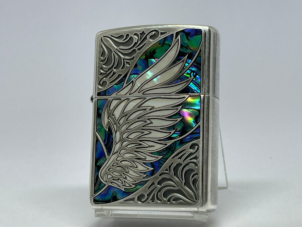 送料無料 ZIPPO[ジッポー]ZIPPO メタルシェルウイング SV（銀めっきモデル）80086【楽ギフ_包装】