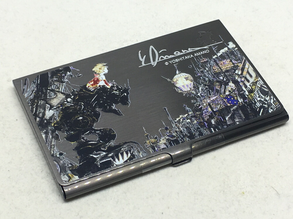 FINAL FANTASY コレクション ディスプレイケース 天野喜孝 限定品 新品 FFコレクション ディスプレイケース 天野喜孝氏 世界5000個