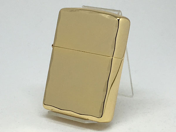 ZIPPO[ジッポー] 両面加工 アーマーシャインレイカット ゴールド鍍金 金タンク仕様【楽ギフ_包装】