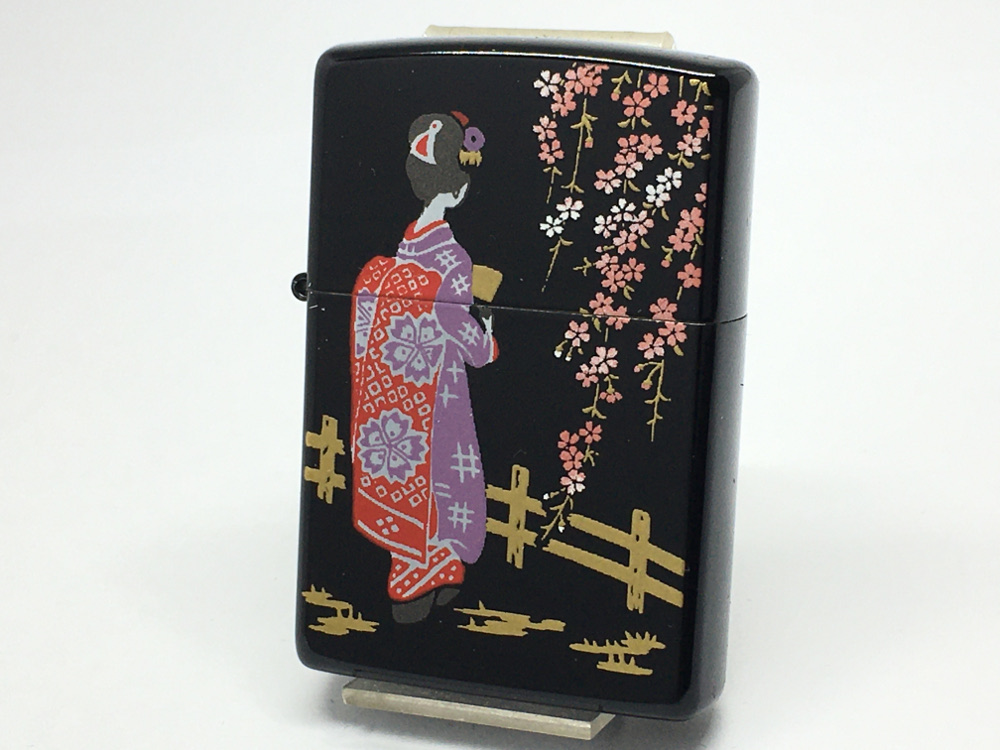 舞妓 楽ギフ 包装 Zippo ジッポー 本金蒔絵シリーズ 舞妓 喫煙具 2la Maiko 送料無料 ライター Sonnette