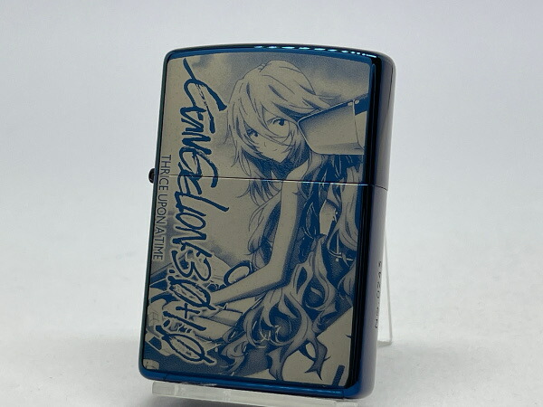 楽天市場】ZIPPO エヴァンゲリオン 綾波レイ ロングヘア ブルーチタン