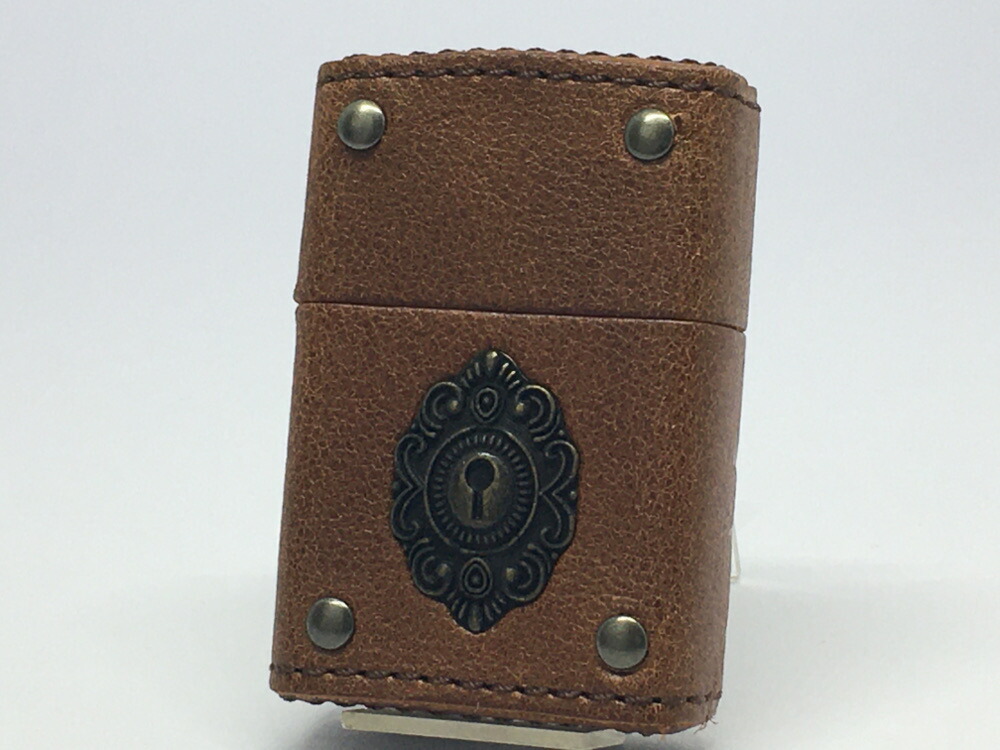 【送料無料】ZIPPO[ジッポー]革巻キーホール BN 2-50a(ブラウン)70576【楽ギフ_包装】